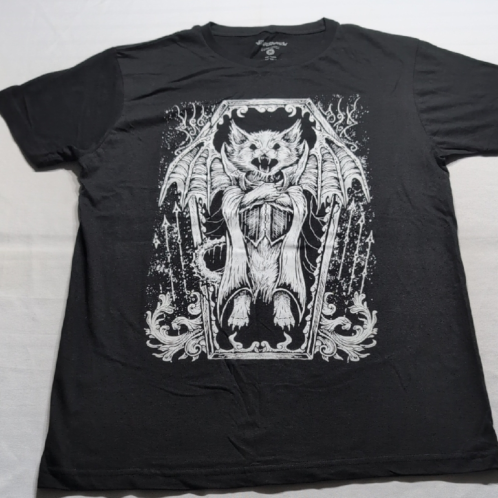 Vimpire Freaks Men's Black Graphic T-Shirt Size Medium NWOT